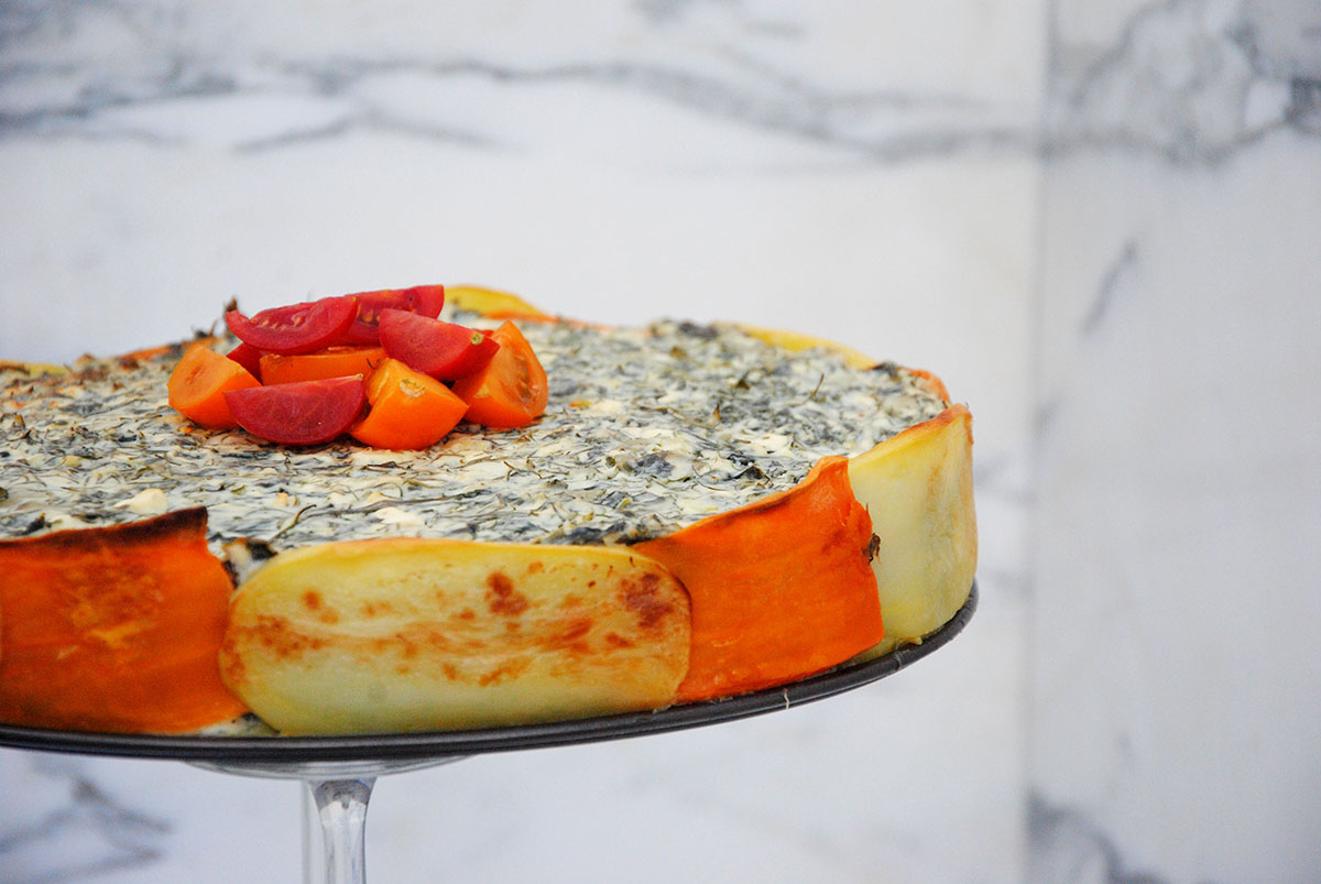 spinach torta display 1
