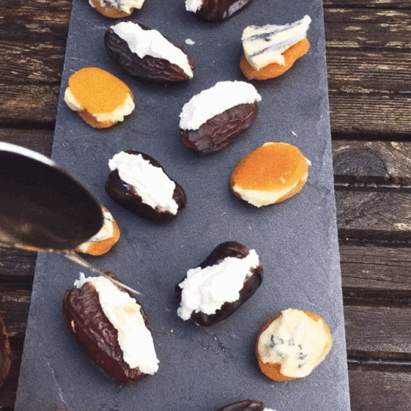 stuffed dates and apricots