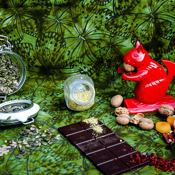 red squirrel nut cracker
