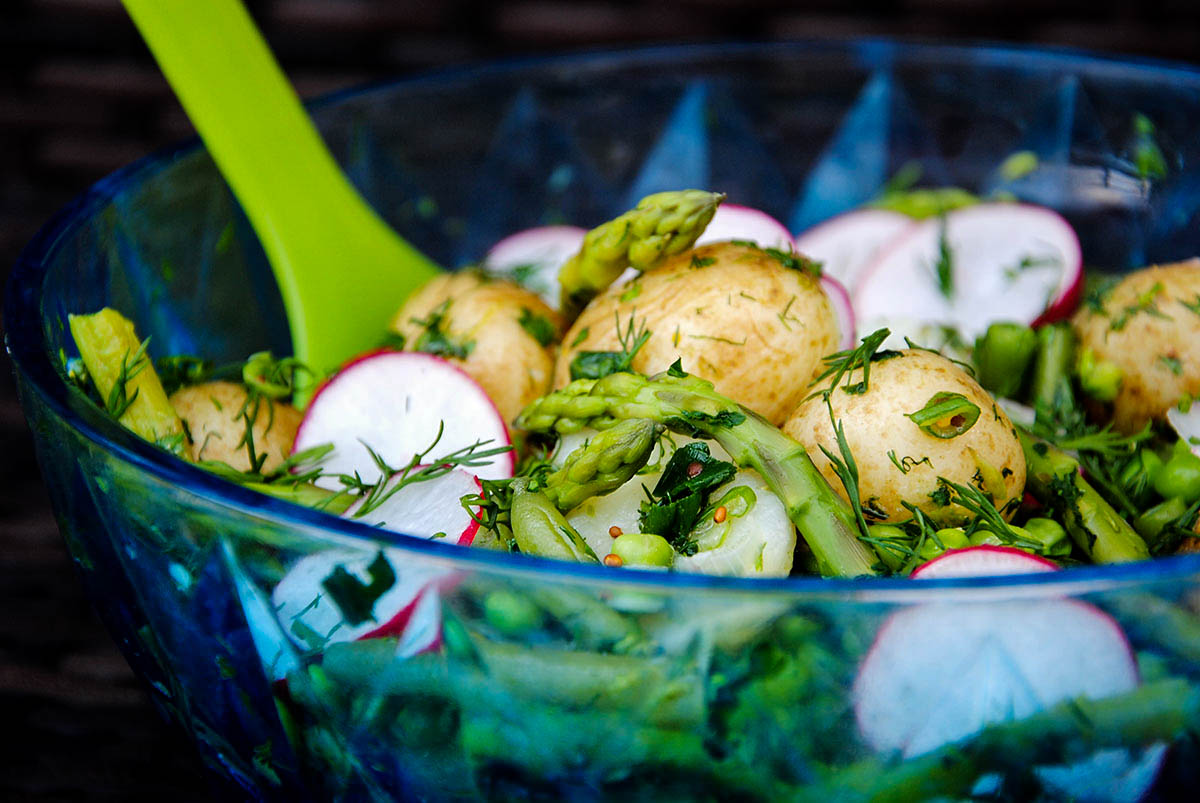 Green Potato Salad
