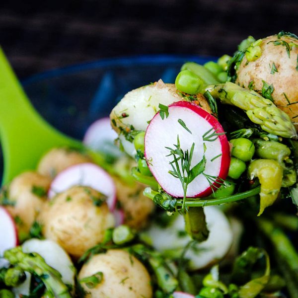 Potato Radish Asparagus