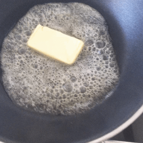 Melting butter