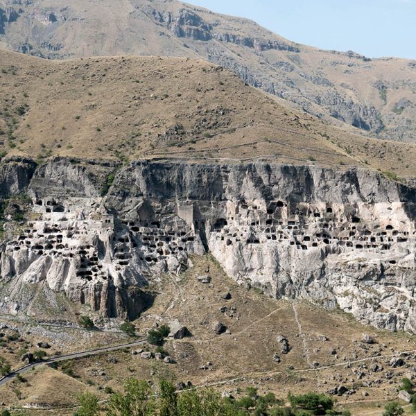 Gerogia - Vardzia cave monastery.