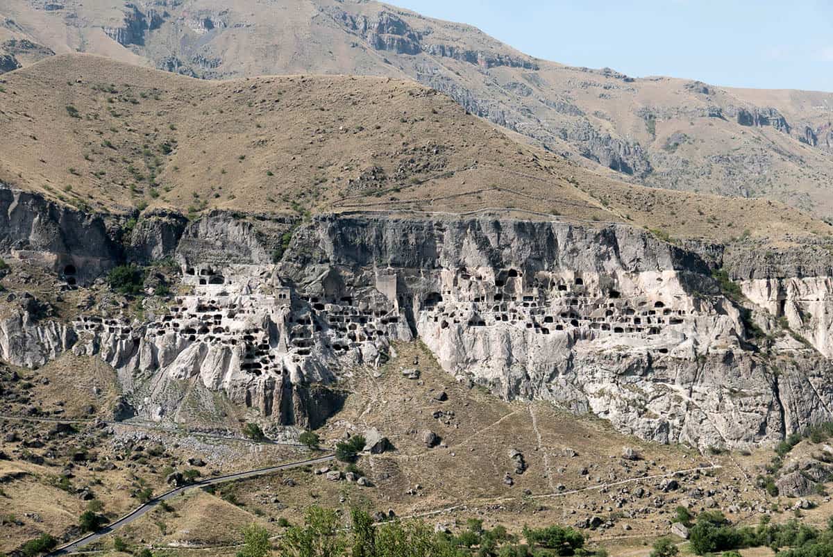 Gerogia - Vardzia cave monastery.