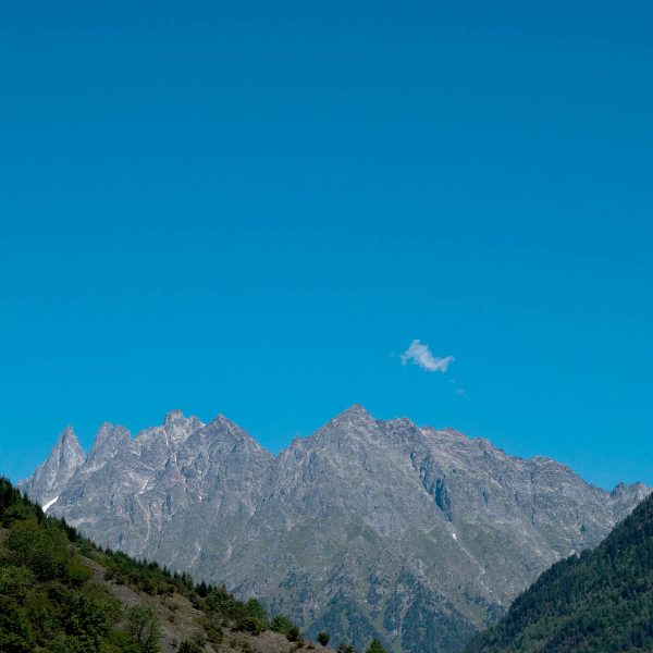 Gerogia - Chalaadi glacier.